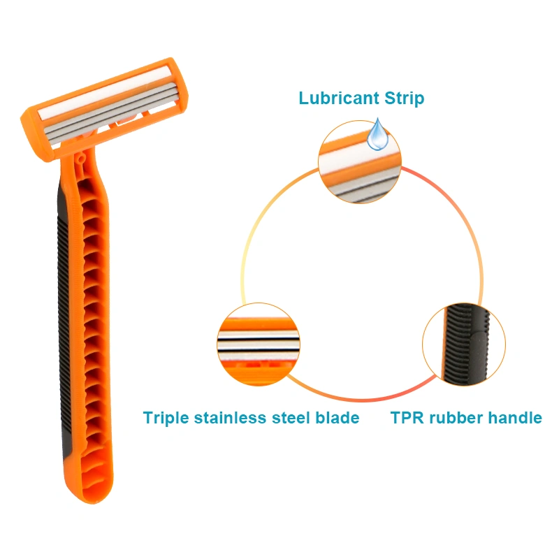 D328L Triple Blade Fixed - Professional OEM/ODM Razor Manufacturer ...