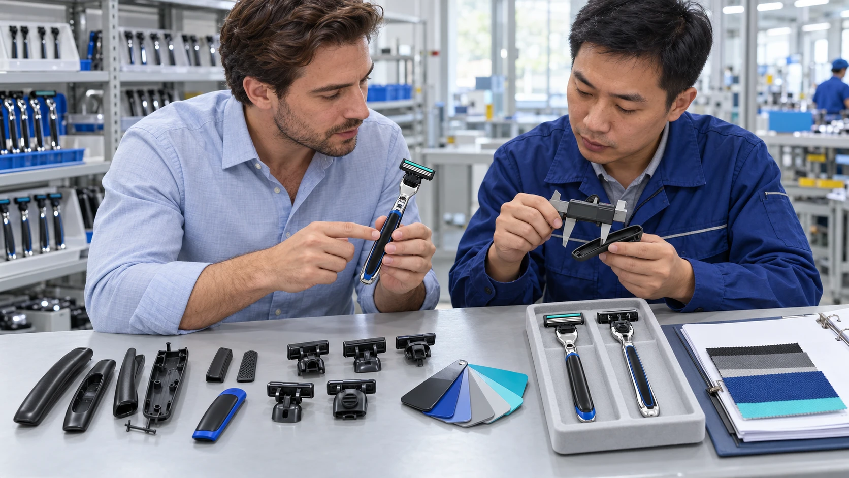 OEM NRE negotiation supported by custom Razor samples and pilot-production review